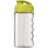 H2O Active® Bop 500 ml sportfles met flipcapdeksel - Transparent/Lime