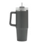 DRINK DELUXE - Vacuüm drinkbeker grijs DRINK DELUXE - Vacuüm drinkbeker grijs