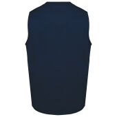Bodywarmer polykatoen multizakken Navy 4XL