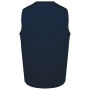 Bodywarmer polykatoen multizakken Navy 4XL