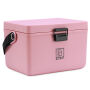 Brisby Koelbox - Frigobox - Coolbox - Auto - Lichtgewicht - Broodtrommel - 12L - 2 Gratis koelelementen van 450ml per stuk - Incl. Dividers Snijplanken - Bieropener - Flesopener - Max. 40 uur isolatie - Roze