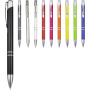 Moneta aluminium balpen (zwarte inkt) - Wit