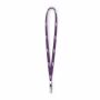 Polyester tubulaire keycord met metalen klem