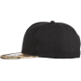 Bronx glitter snapbackpet met platte klep Black / Gold One Size