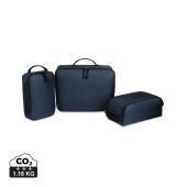 Renew AWARE™ rPET 3 delige Packing Cube Set, donkerblauw