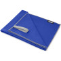 Pieter recycled PET ultra lightweight and quick dry towel 130 x 80 cm - Process blue