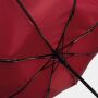 Stormvaste, automatisch te openen- en sluiten pocketparaplu ORIANA donkerrood