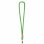 Polyester koord-keycord met bamboe plaatje