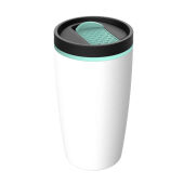 mint, white