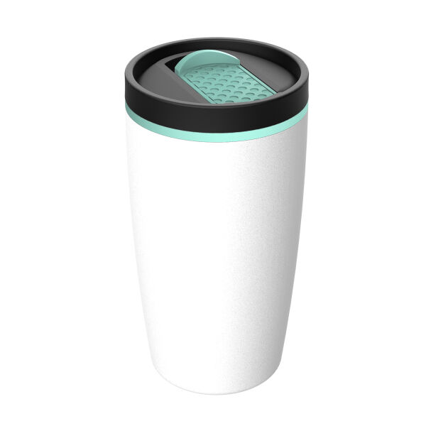 Thermo mug RETUMBLER-METZ - mint, white Thermo mug RETUMBLER-METZ - mint, white