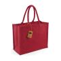 JUTE CLASSIC SHOPPER, RED/RED, One size, WESTFORD MILL