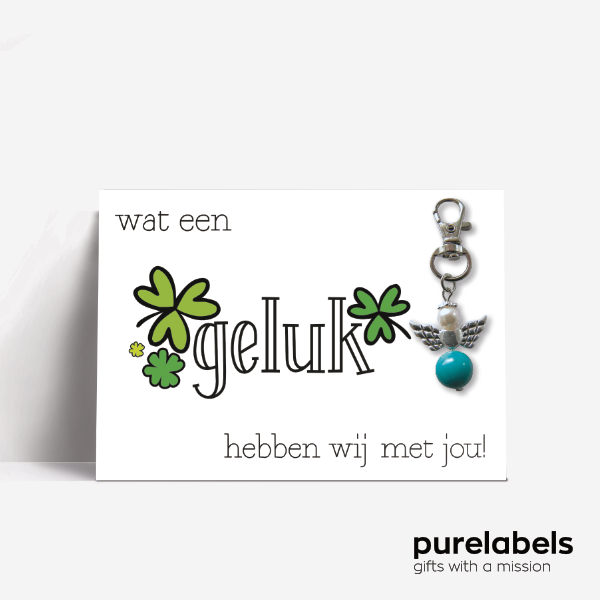 Bedankt cadeau personeel |Geluksengel sleutelhanger| Doosje geluk| Brievenbusgeschikt Bedankt cadeau personeel |Geluksengel sleutelhanger| Doosje geluk| Brievenbusgeschikt