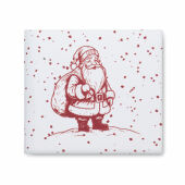 FESTIMUG - Keramische kerst mok 300ml - Wit/rood