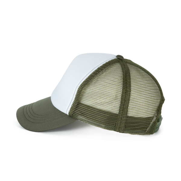 Kindertruckerpet - 5 Panelen White / Grape Leaf One Size Kindertruckerpet - 5 Panelen White / Grape Leaf One Size