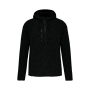 Heather herenvest met capuchon Dark Grey Melange 3XL