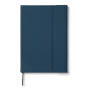 VINGA Baltimore GRS papier & PU notitieboek, donkerblauw