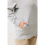 IQONIQ Yengo recycled katoen hoodie met steekzakken, light heather grey (XXXL)