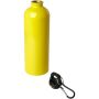 Oregon 750 ml RCS certified single wall stainless steel water bottle with carabiner - Yellow