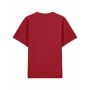 Reeser - Heavy gerecycled katoen blend T-overhemd met een modern look - Passionate Red (3XL)