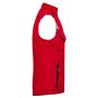 Workwear Softshell Padded Vest - COLOR - red/navy S