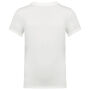 T-shirt ronde hals kinderen White 4/6 jaar