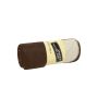 Bonded Fleece Blanket brown/cream one size