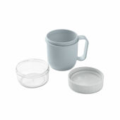 CUP ON GO - Meeneembeker in PP 450ml - Babyblauw