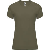 Bahrain kortärmad funktions T-shirt för dam - Militar Green - S