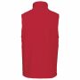 Bodywarmer van microfleece heren red 4XL