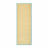 RAFIA - Strandmat van natuurlijk stro - Turquoise RAFIA - Strandmat van natuurlijk stro - Turquoise