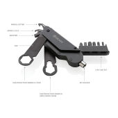 Gear X fietsreparatie tool, zwart
