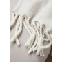 Vinga Saletto wool blend blanket, white, beige