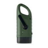 CRANCH - Zonnezaklamp met dynamo - Donker Marinegroen