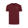 IQONIQ Bryce gerecycled katoen t-shirt, bordeauxrood (XXXL)