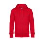 B&C KING Zipped Hood, Red, 4XL
