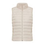 Iqoniq Meru dames gerecycled polyester bodywarmer, beige (XXXL)