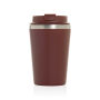 Java RCS recycled dubbel wandige beker 350ML, rood Java RCS recycled dubbel wandige beker 350ML, rood