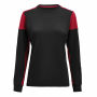 Printer Prime t-shirt L/S Lady Black/Red 3XL