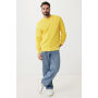 IQONIQ Etosha lichtgewicht gerecycled katoen sweater, geel (S)