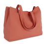 Grote 'evergreen' shopper Washed Tawny Orange One Size