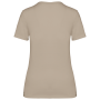 Dames-T-shirt met antibacteriële behandeling Light Sand XS