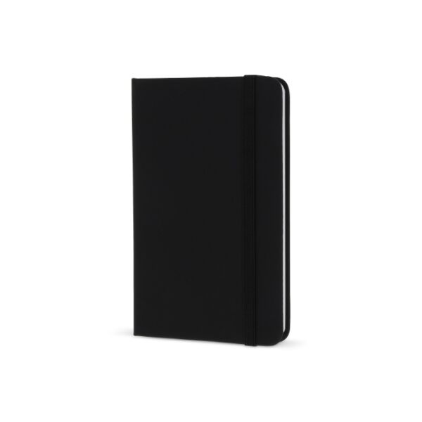 Notebook A6 PU with FSC pages - Black