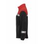 7301 FULL ZIP FLEECE PGL W Black/Red S