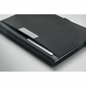 PROFILE5 - A5 portfolio met notitieblok - Zwart