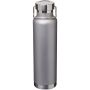 Thor 650 ml RCS gecertificeerde gerecyclede roestvrijstalen koperen vacuüm geïsoleerde waterfles - Grijs