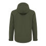 Iqoniq Makalu gerecycled polyester softshell jas, khaki (M)