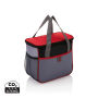 Basic koeltas, rood, grijs