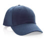 Impact AWARE™ 6 panel 280gr gerecycled katoenen cap, donkerblauw