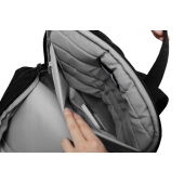 XD Design Soft Tote Rugzak, zwart, grijs