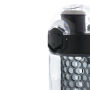 Honeycomb afsluitbare lekvrije waterfles met infuser, zwart